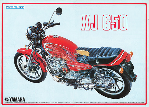 XJ650 cross-sectional illustration