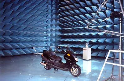 "Yamaha Motor Electromagnetic Environment Experiment Room"