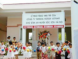 Kindergarten Facility Donated in Vietnam image2
