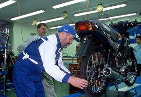 The “Technical Skill Contest” tested skills in repair and periodic checkup