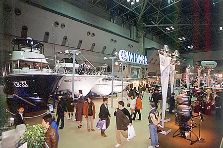 A scene from the 2002 Tokyo International Boat Show