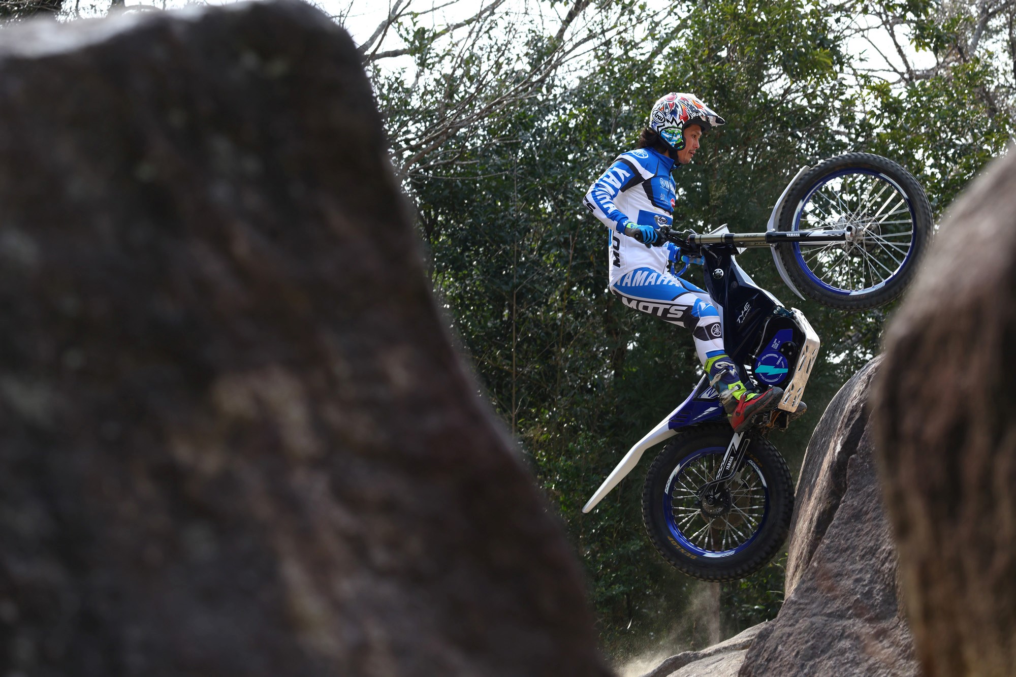Kuroyama Kenichi, one of Japan’s best trials riders, will compete in the Trial World Championship with the TY-E 2.0.