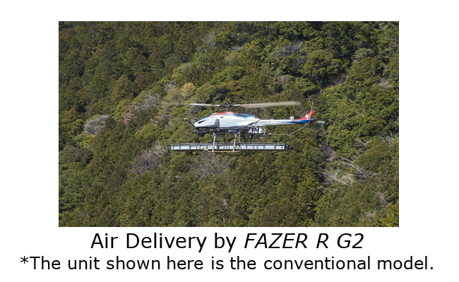 Air Delivery by FAZER R G2*The unit shown here is the conventional model.