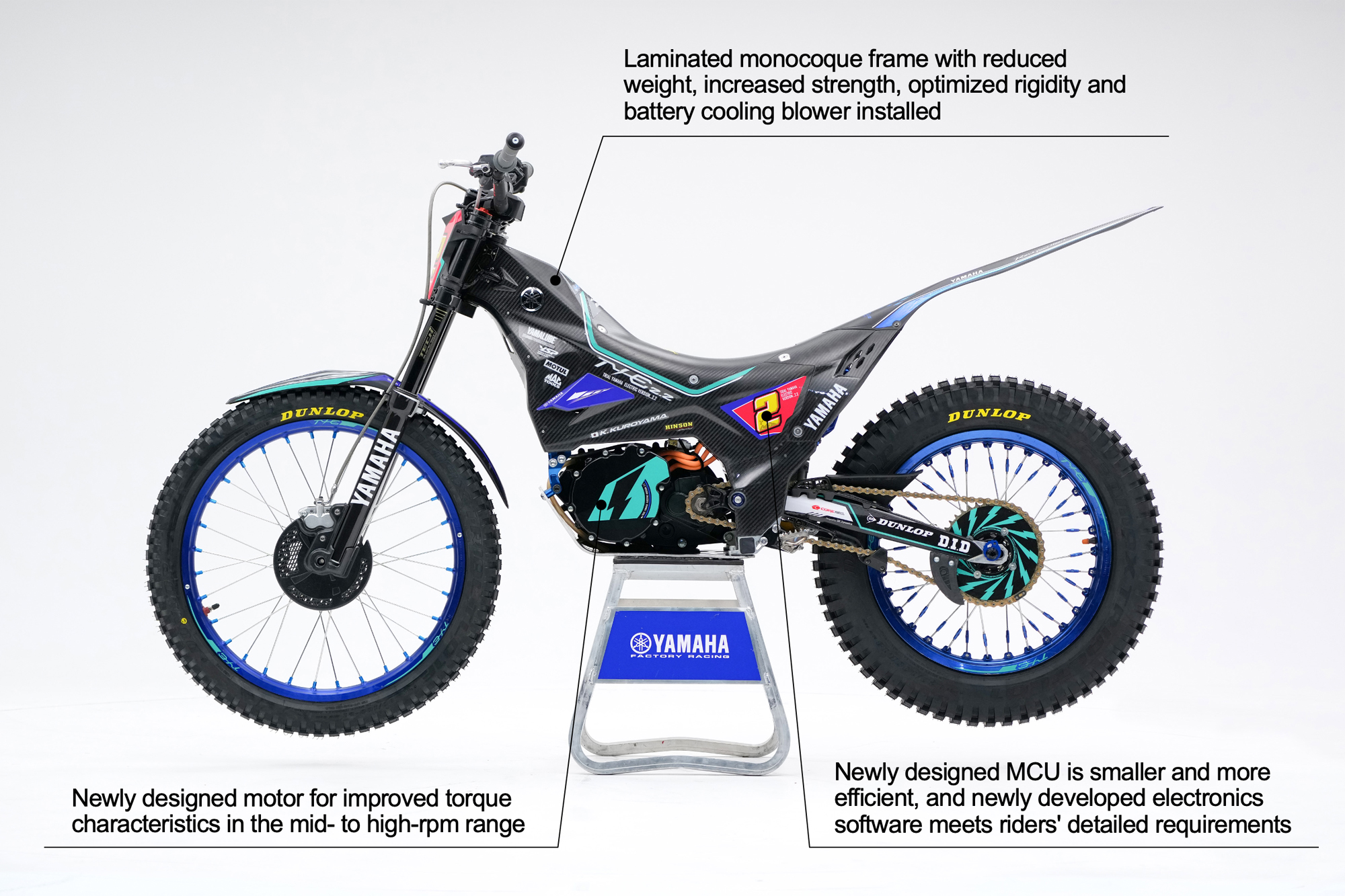 Yamaha e trials online bike