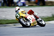 On the YZR250 in  1986