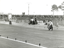 J. Saarinen crossed the finish line first to win Yamaha's debut in the 500cc class