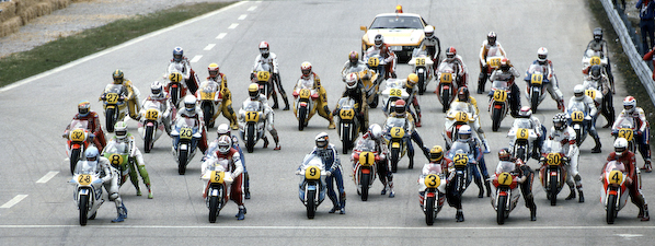 The four Japanese makers went head to head in the 500cc class in 1982