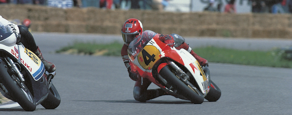 K. Roberts on the YZR500