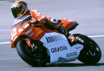 Biaggi on his YZR500 finishes 4th in ranking