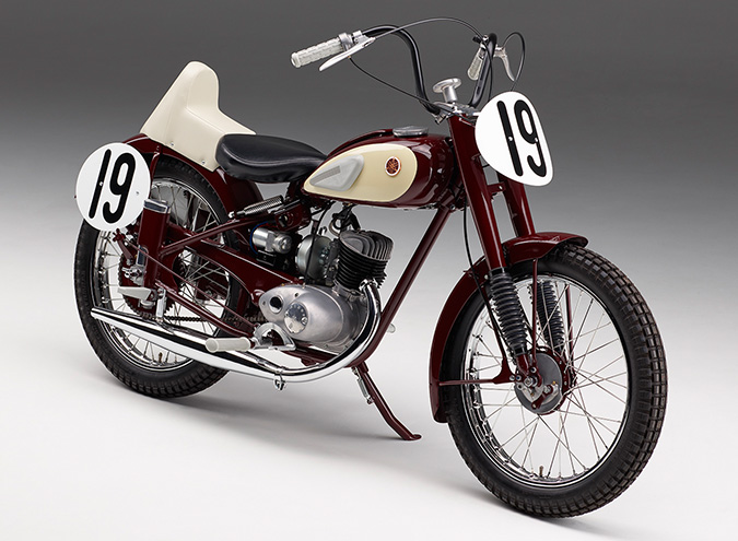 1955 YA-1 1st Asama Highlands Race spec - Communication Plaza | Yamaha  Motor Co.