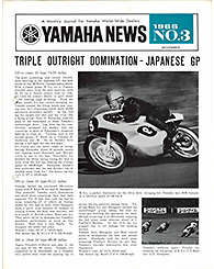 1966 Yamaha News No.3