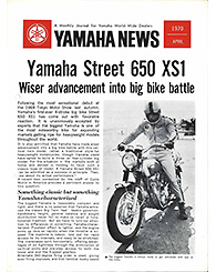1970 Yamaha News No.4