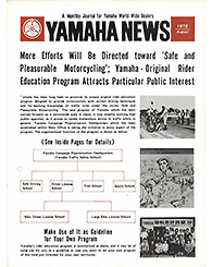 1972 Yamaha News No.8