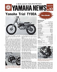 1973 Yamaha News No.10