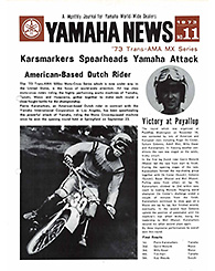 1973 Yamaha News No.11