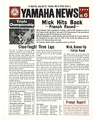 1974 Yamaha News No.6