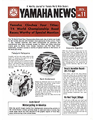 1974 Yamaha News No.11
