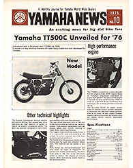 1975 Yamaha News No.10