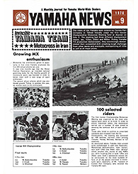1976 Yamaha News No.9