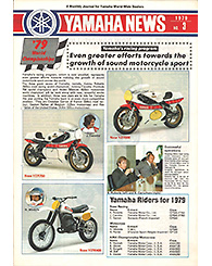 1979 Yamaha News No.3