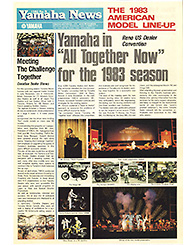 1982 Yamaha News No.9