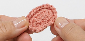 Crocheting indents
