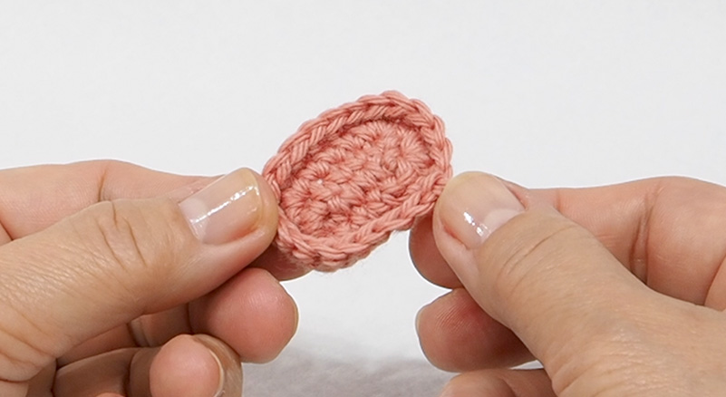 Crocheting indents