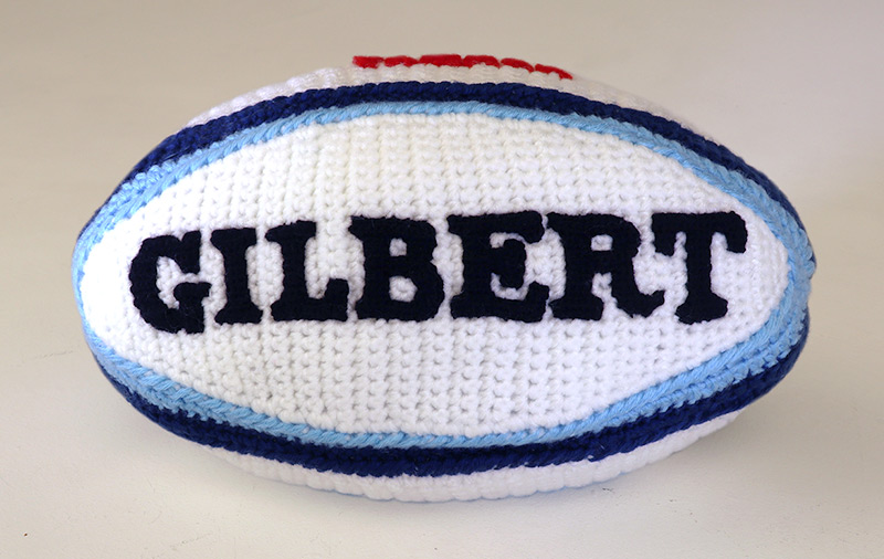 Rugby ball detail picture