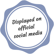 Displayed on official social media