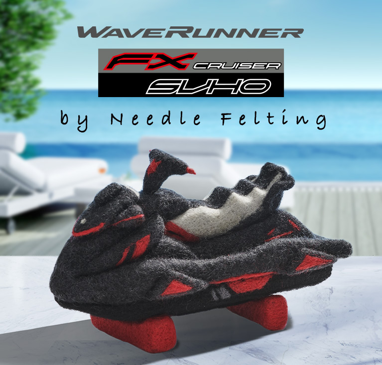 WaveRunner by Needle felting