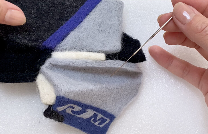 YZF-R1M Face Mask by Needle Felting how-to guide